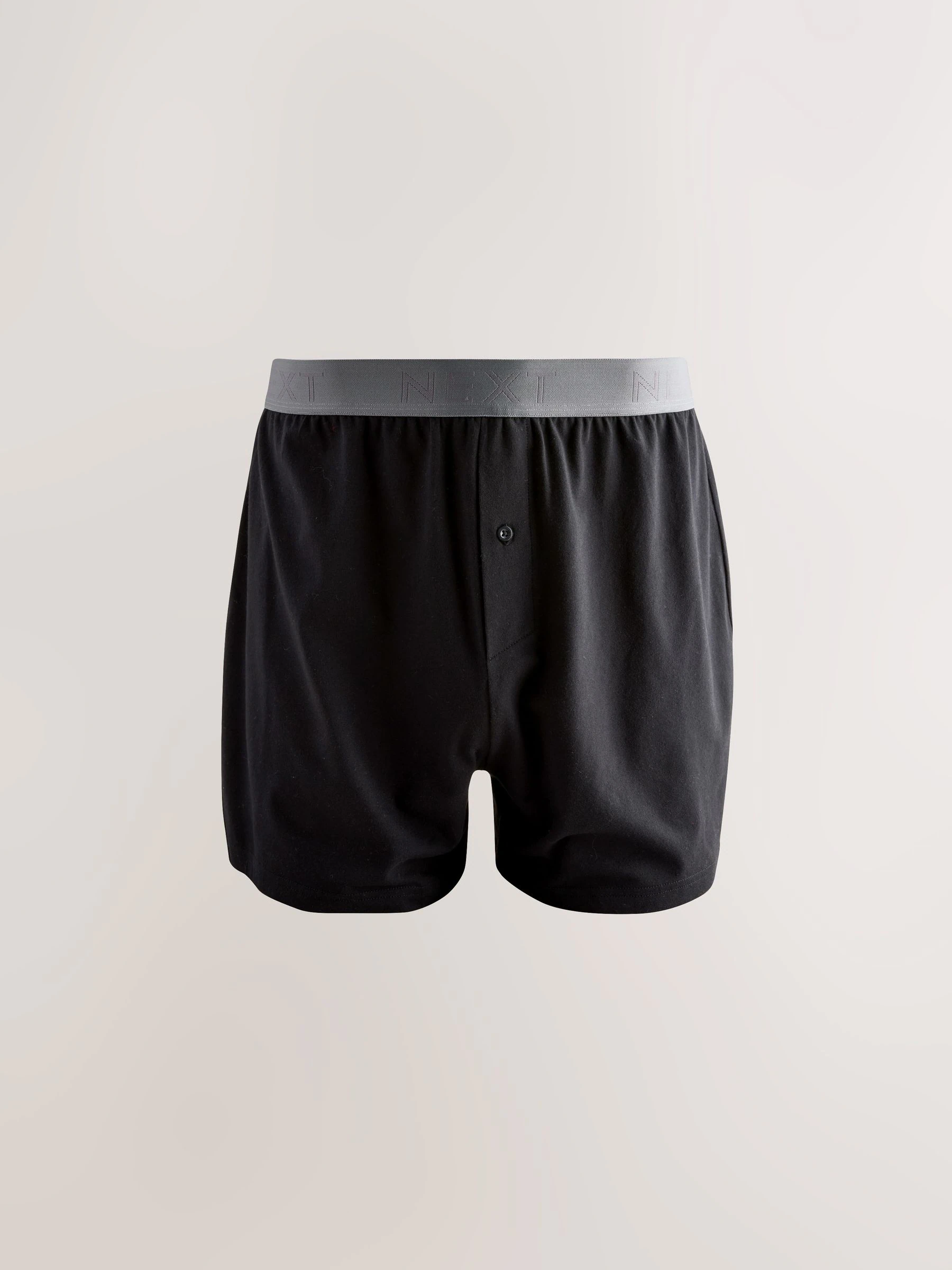 Zwarte neutrale tailleband - Verpakking van 5 - Ruimvallende Boxers