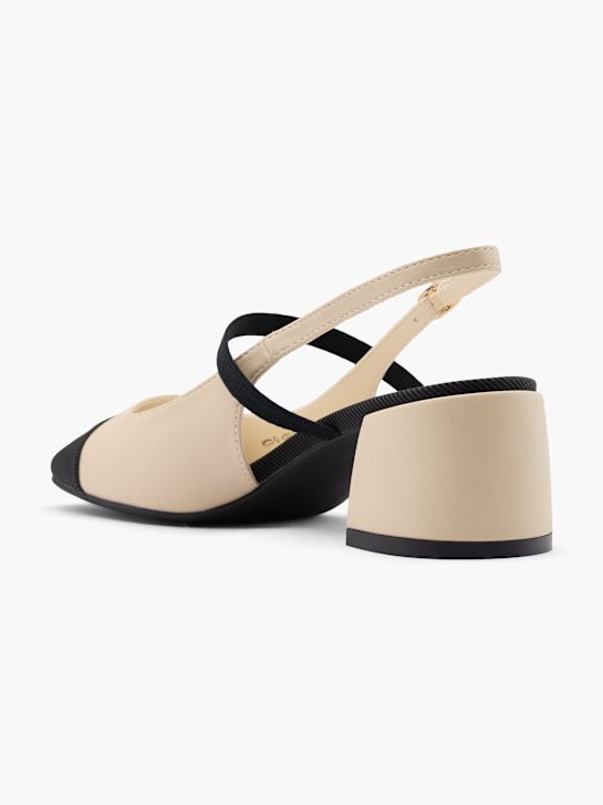 Catwalk Slingpumps beige