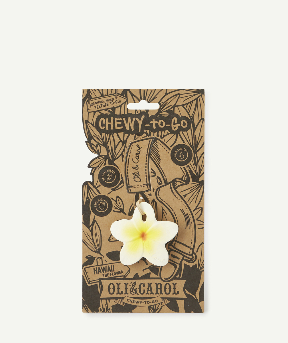 OLI & CAROLMINI ANNEAU DE DENTITION CHEWY FLEUR HAWAIENNE