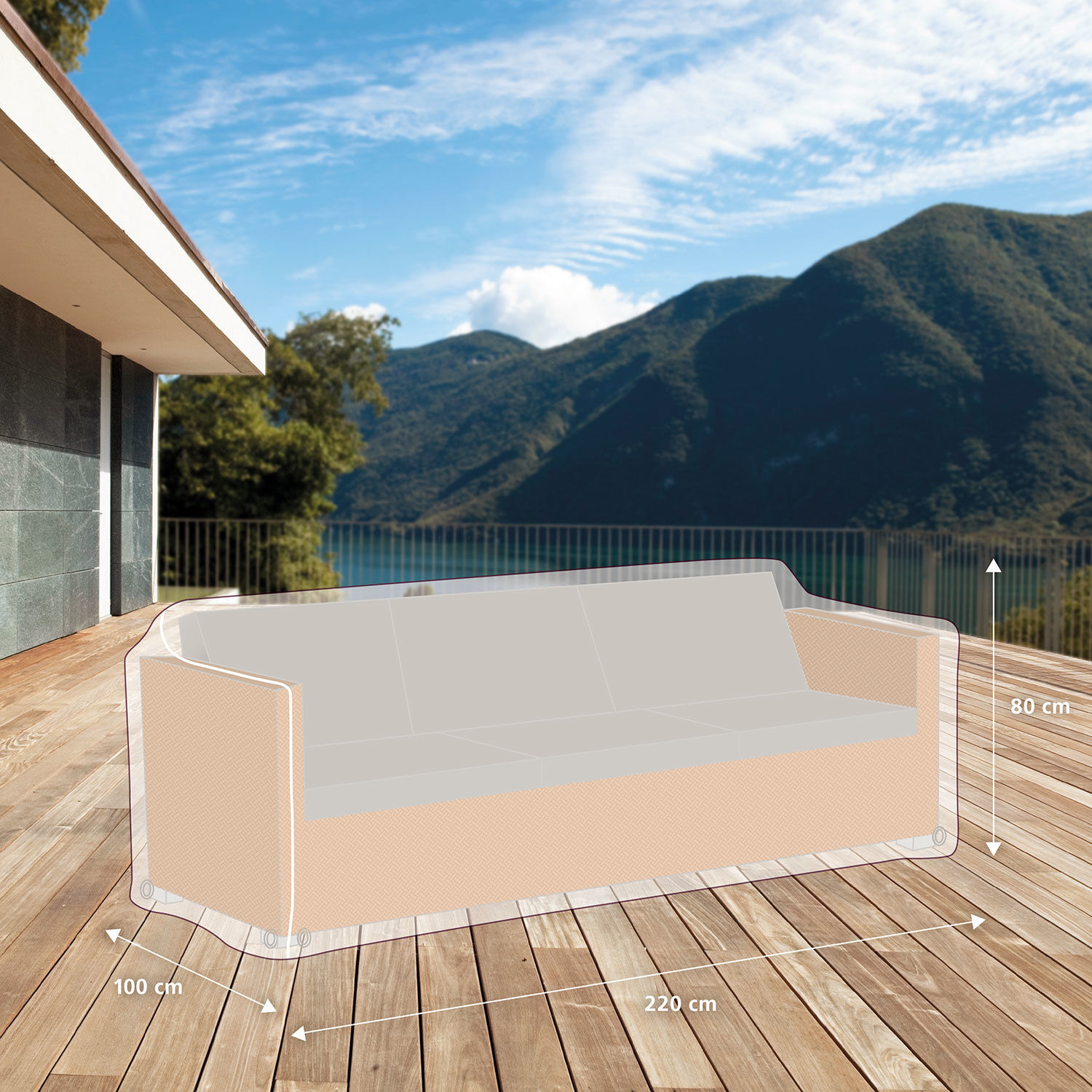 Schutzhülle für Sofa