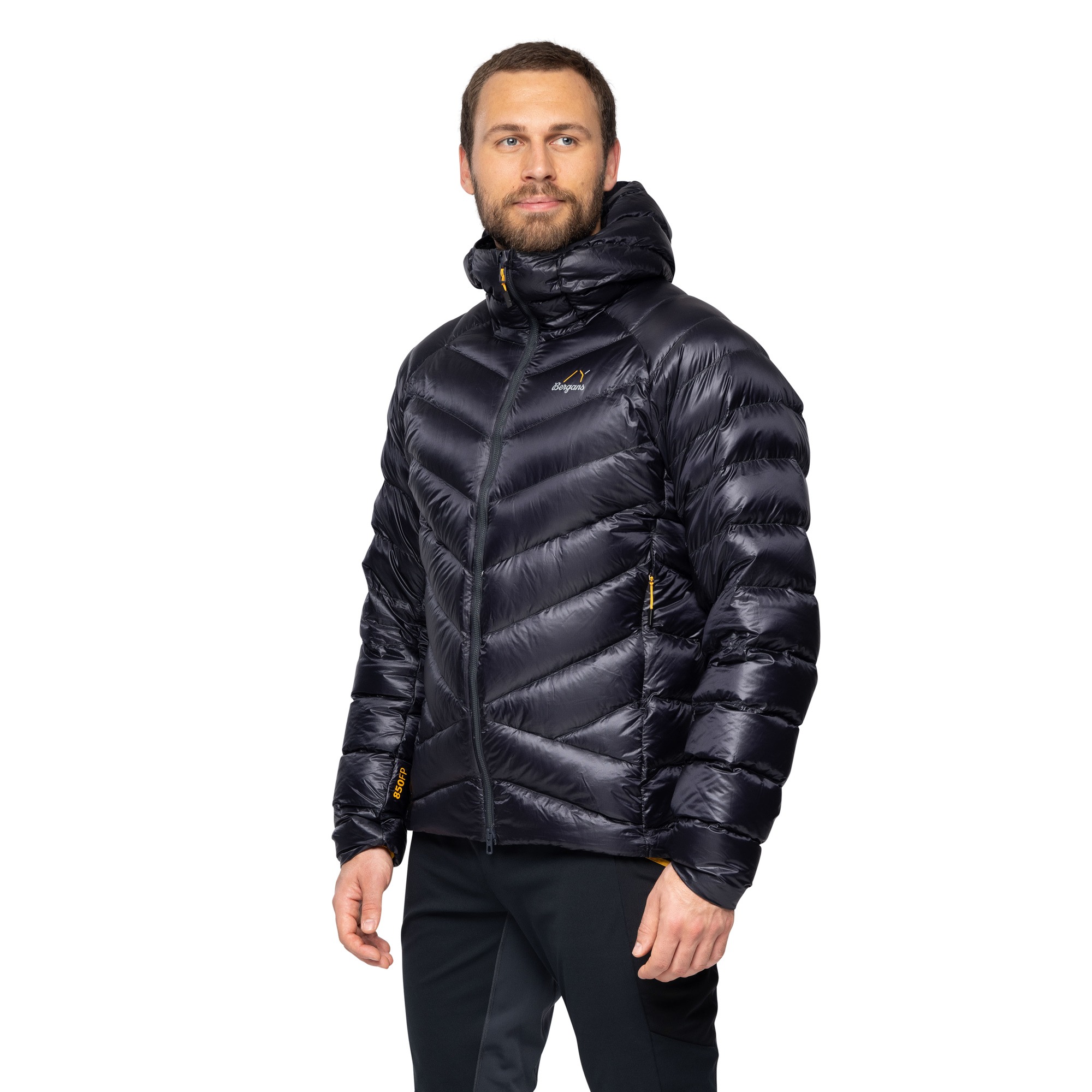 Y LightLine Weightless Down Jacket Herre Dark Shadow Grey