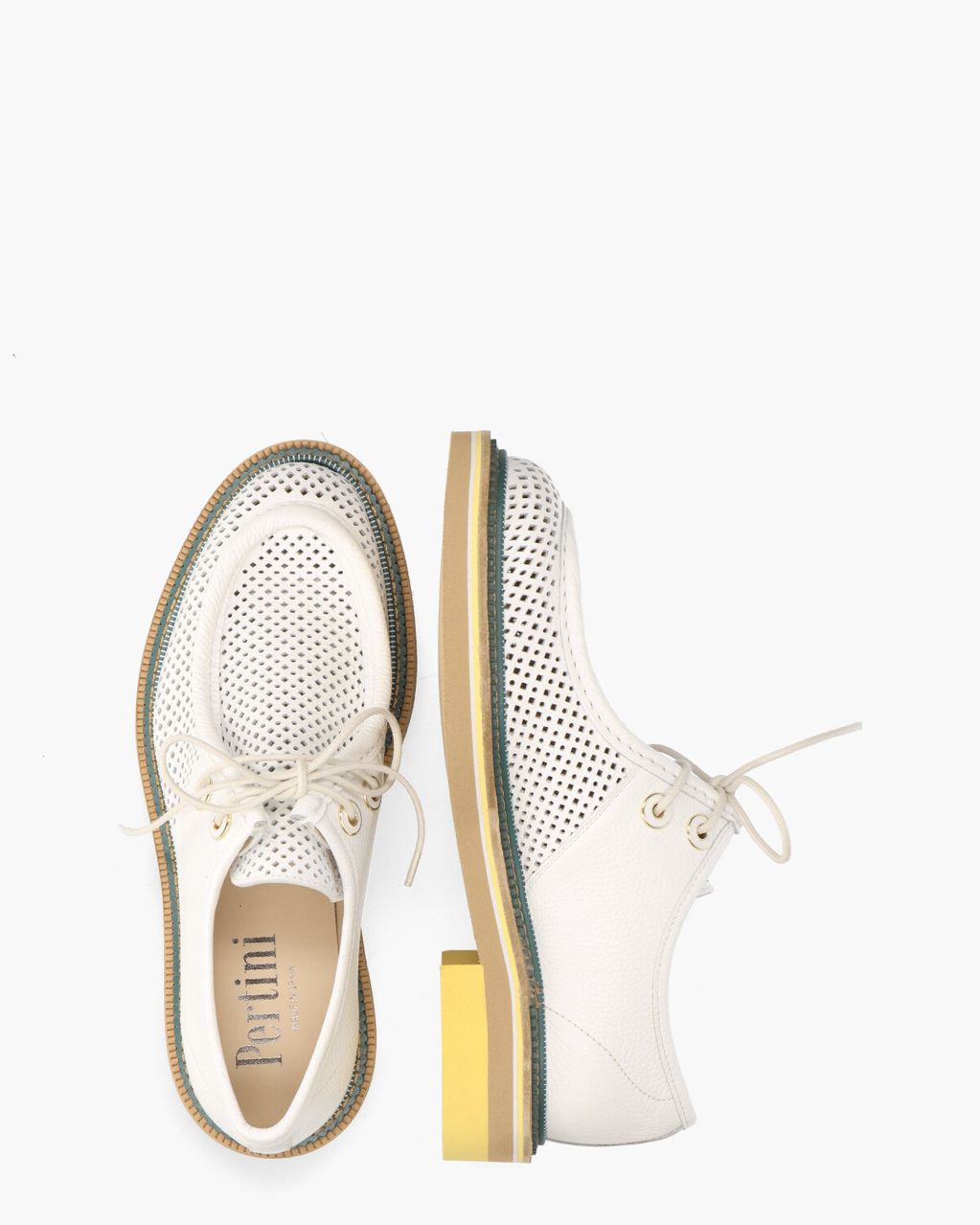 Pertini 32889 Wit Dames Veterschoenen