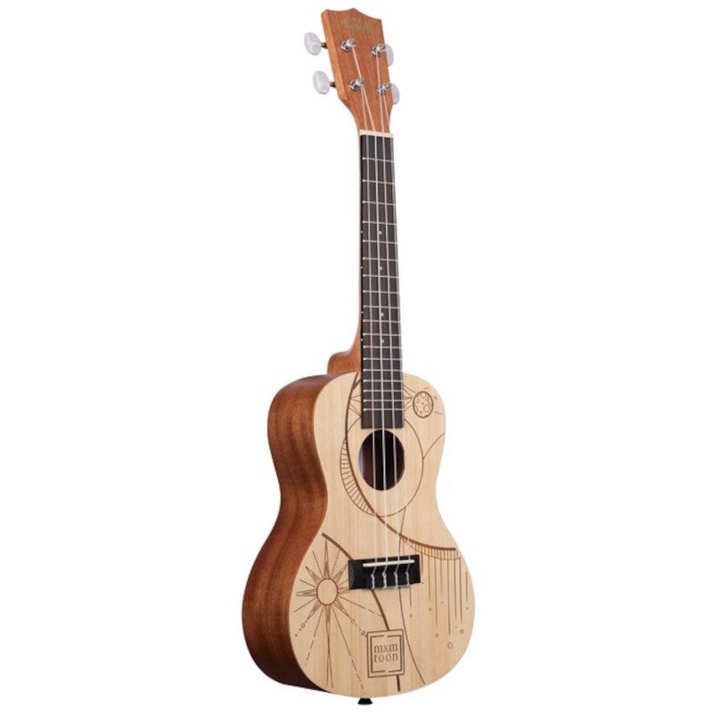 Kala MXMTOON signature concert ukelele met gigbag
