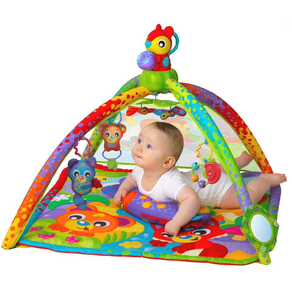 Playgro Woodlands muziek en lichtprojector gym