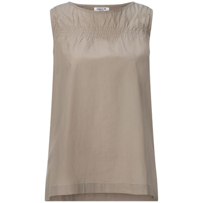 Damen-Blusentop, Sand
