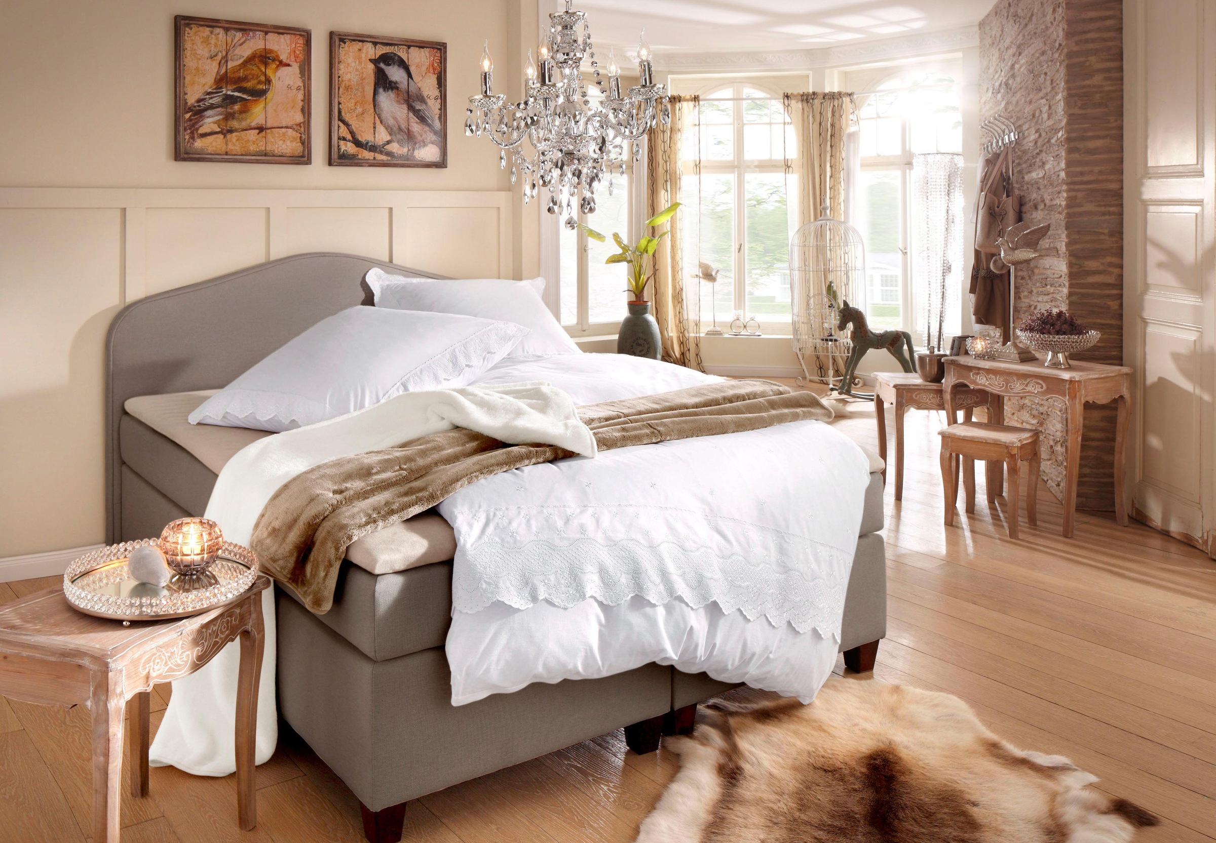 Home affaire Tablett Kristall