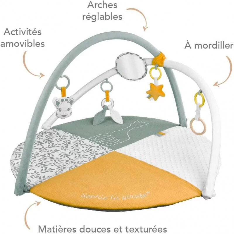 SOPHIE LA GIRAFE - TAPIS D'EVEIL REVERSO
