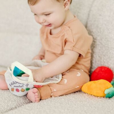 Melissa & Doug Lekesett Market Basket Fill & Spill