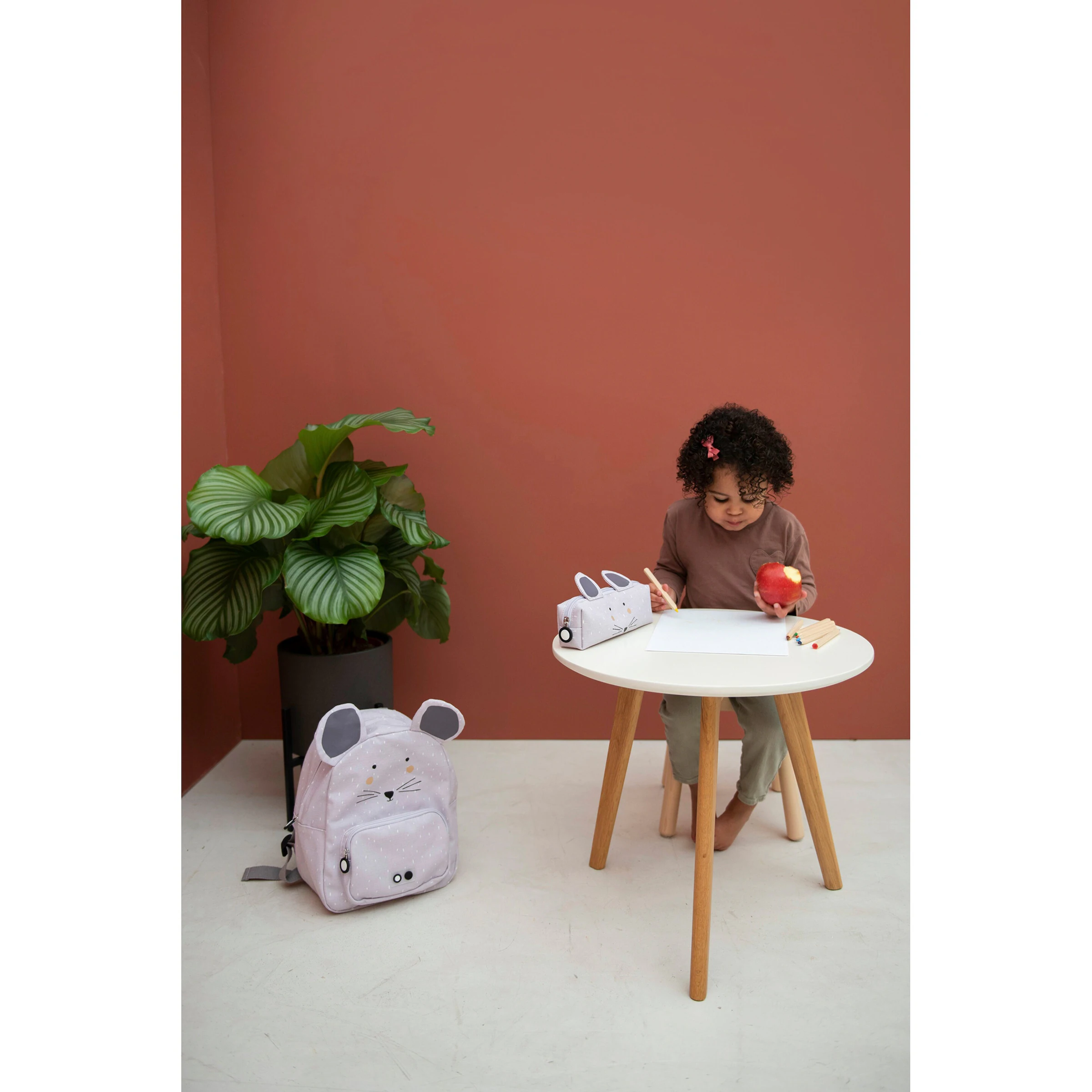 trixie Kindergartenrucksack lila - Mrs. Mouse