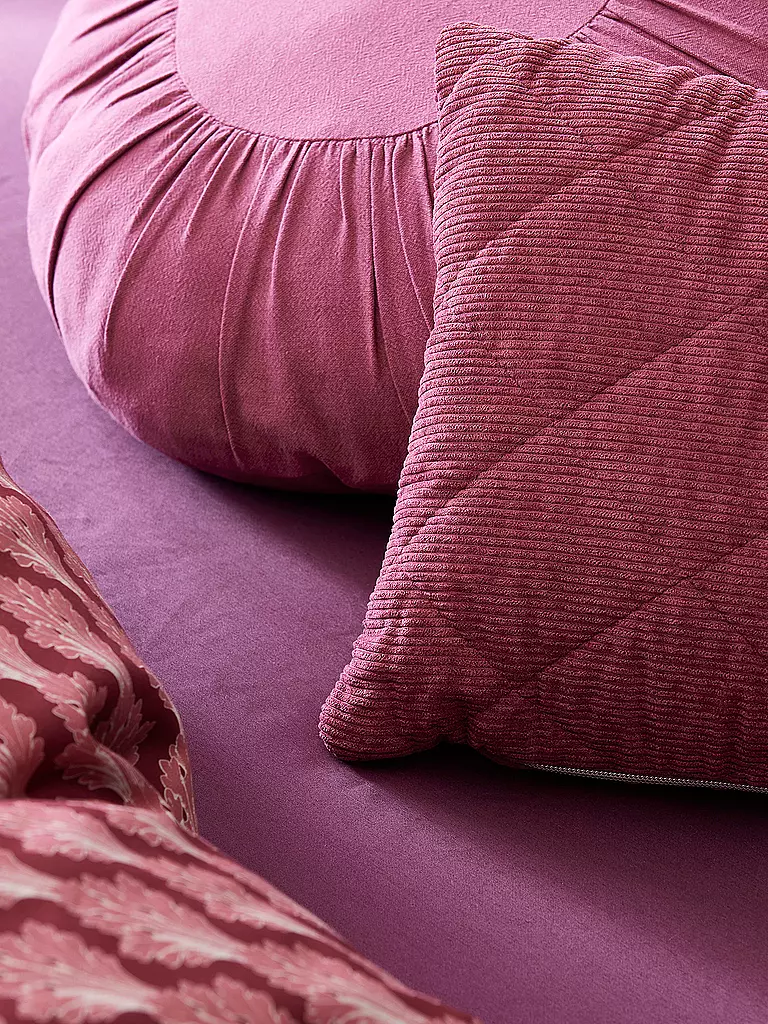 ESSENZA Satin Bettwäsche 70x90cm/140x200cm TESSE Cherry Red rot