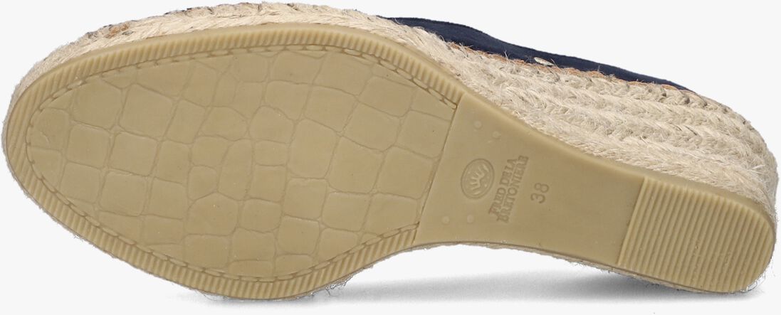FRED DE LA BRETONIERE blauwe fred de la bretoniere espadrilles clare beau