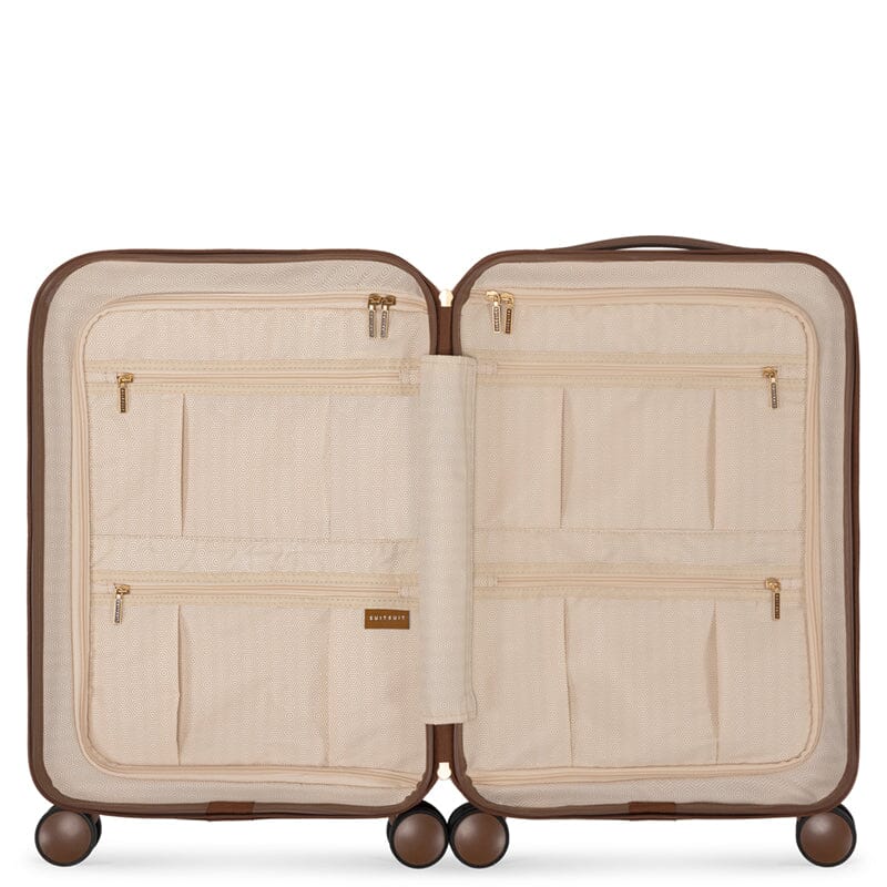 SUITSUIT Fab Seventies Handbagage Spinner 55 Taupe