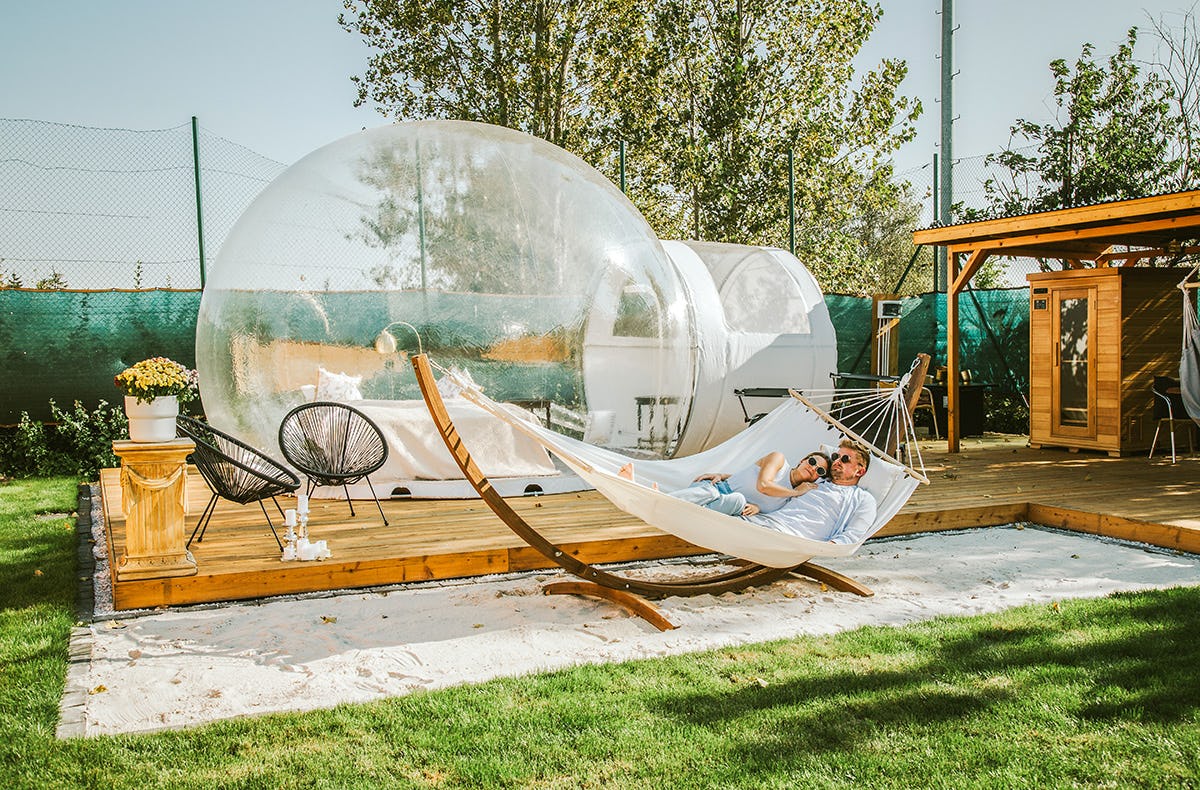 Bubble Übernachtung Vorpommern