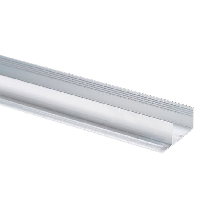 Profil F aluminium 32 mm L.4 m Polywall