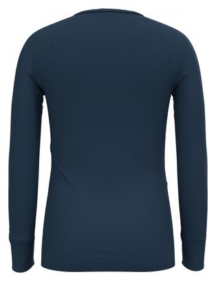 Maillot Manches Longues Odlo Active Warm Eco Bleu Enfant