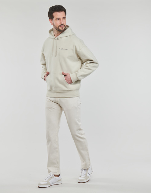 Polo Ralph Lauren - SWEATSHIRT CAPUCHE EN MOLLETON AVEC BRANDING Beige