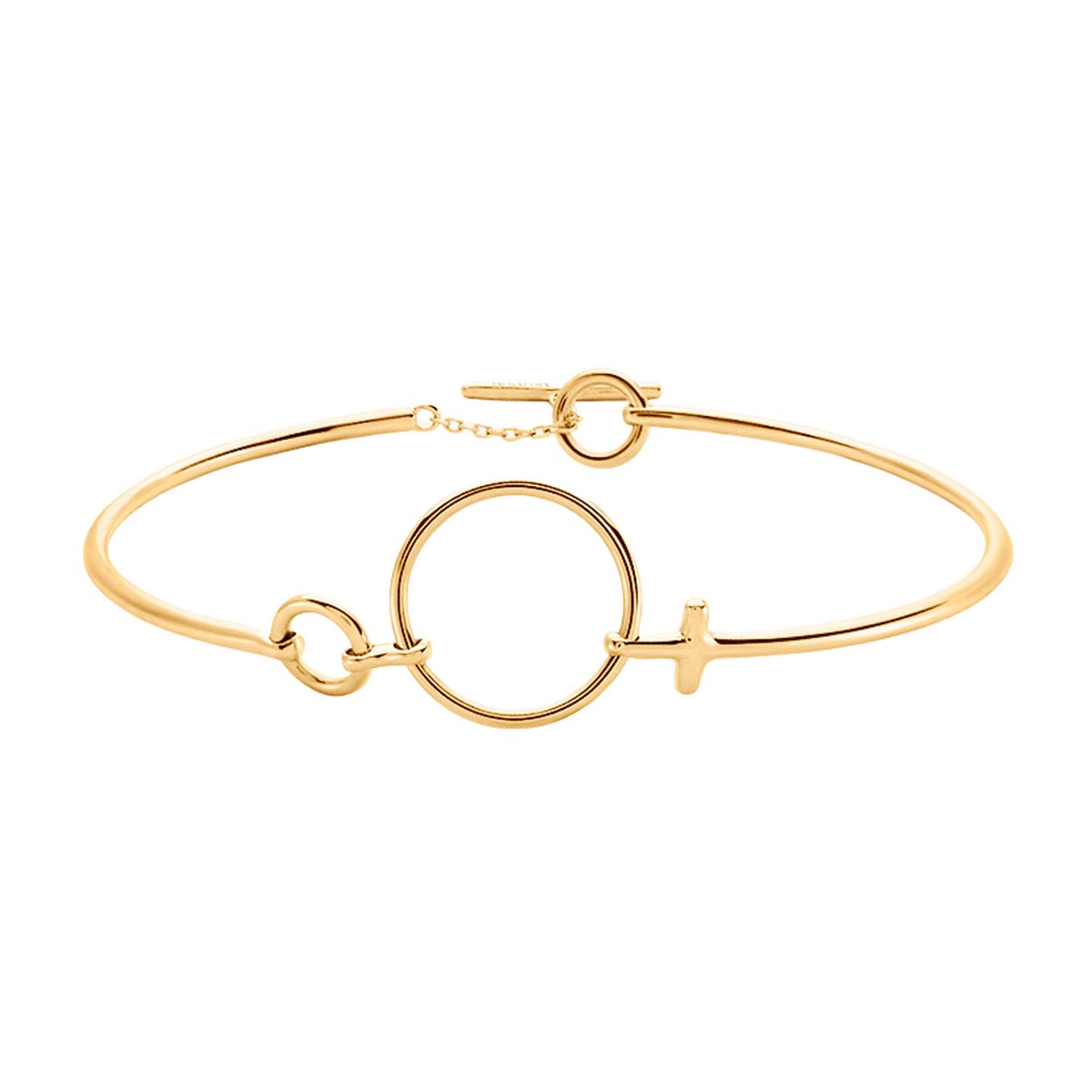 Bracelet jonc Agatha Philring doré