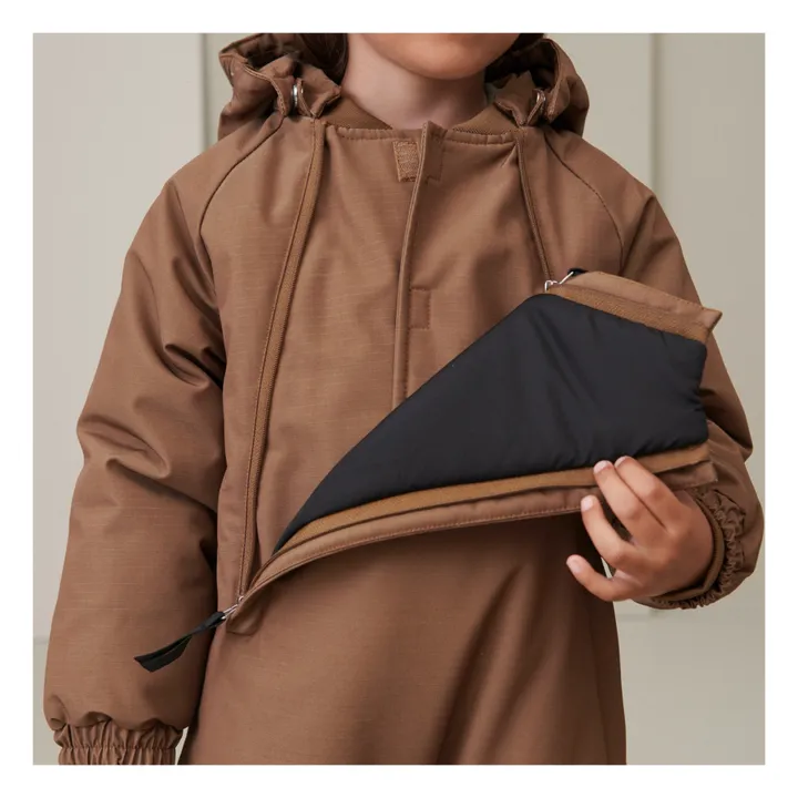 Liewood Combinaison de Ski Lin Polyester Recyclé | Marron