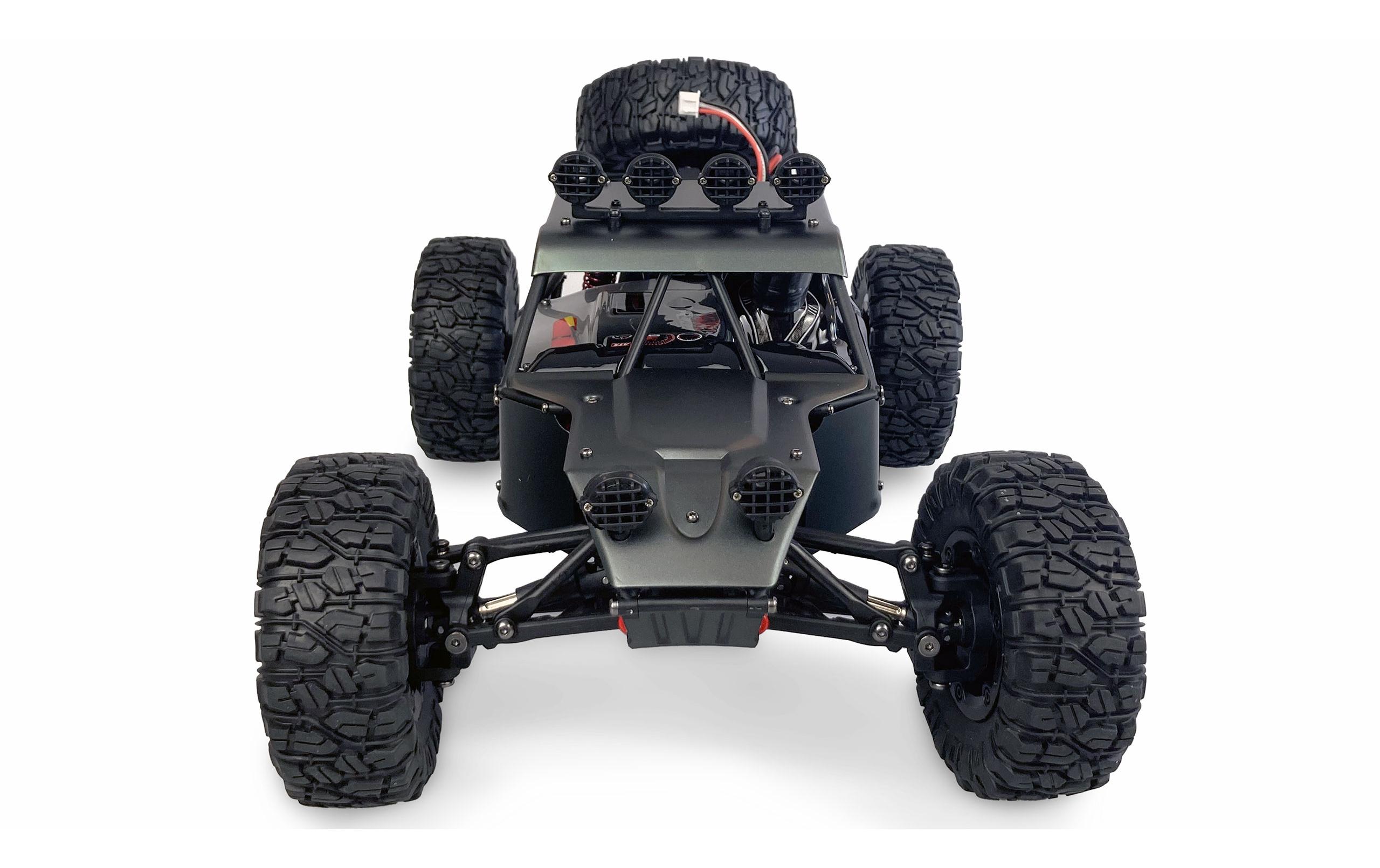Buggy Dark Rampage 4WD, Grau 1:12, RTR<br>4WD Wüstenbuggy mit Karosserieteilen aus Metall