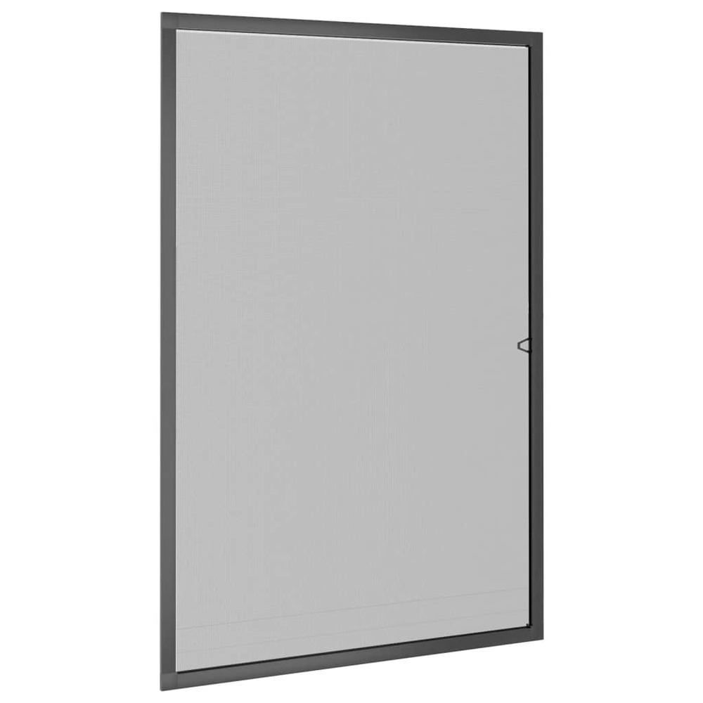 Moustiquaire pour fenêtres anthracite 90x120 cm