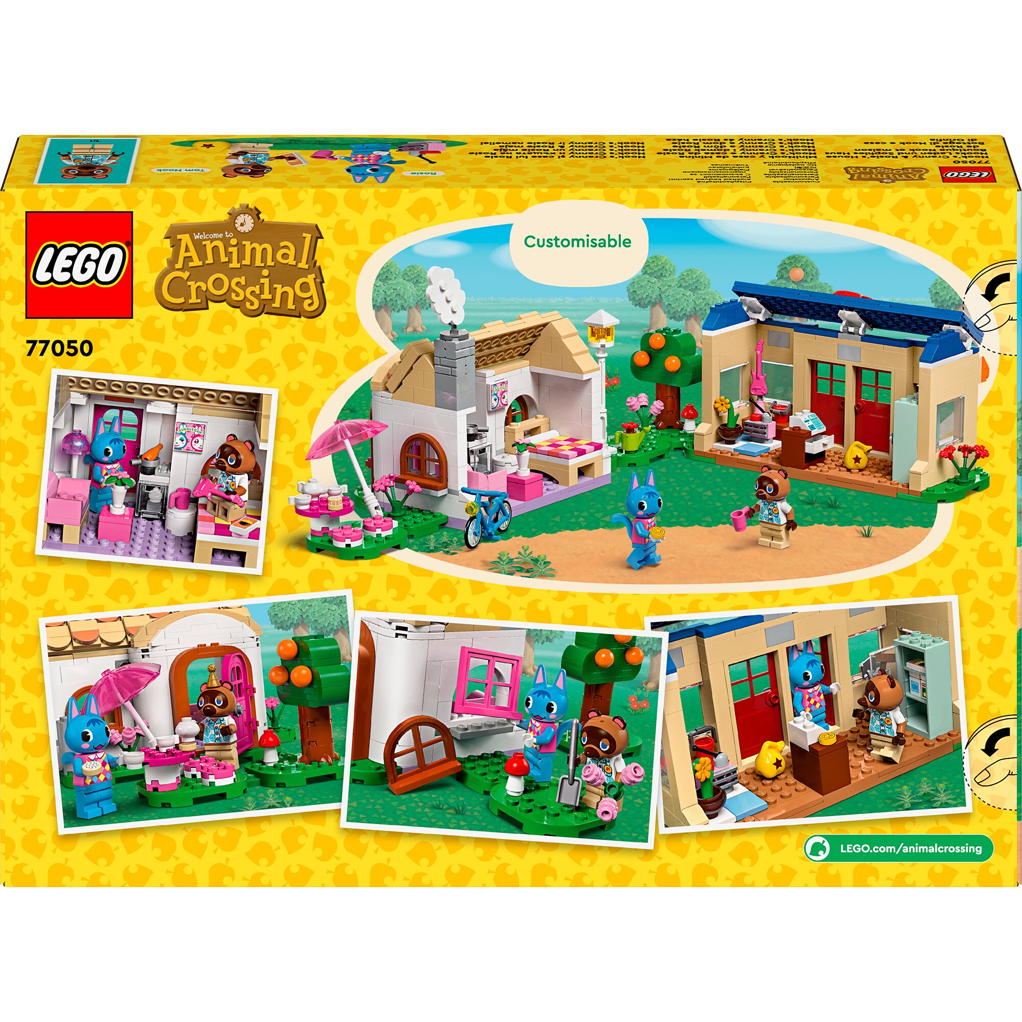 LEGO Konstruktionsspielzeug Animal Crossing Nooks Laden & Sophies Haus