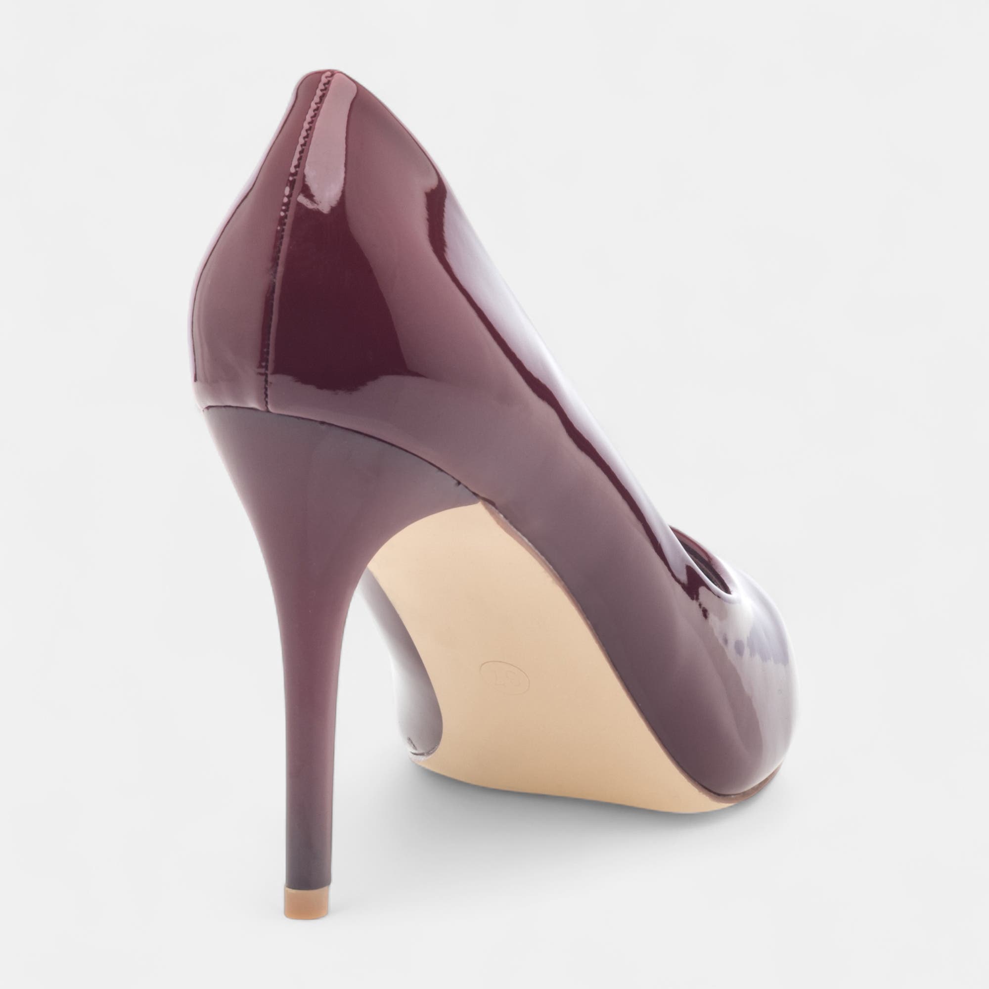 Escarpins à talon Femme bordeaux