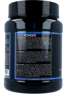 XXL Nutrition XXL BCAA Poeder - Raspberry 500GR