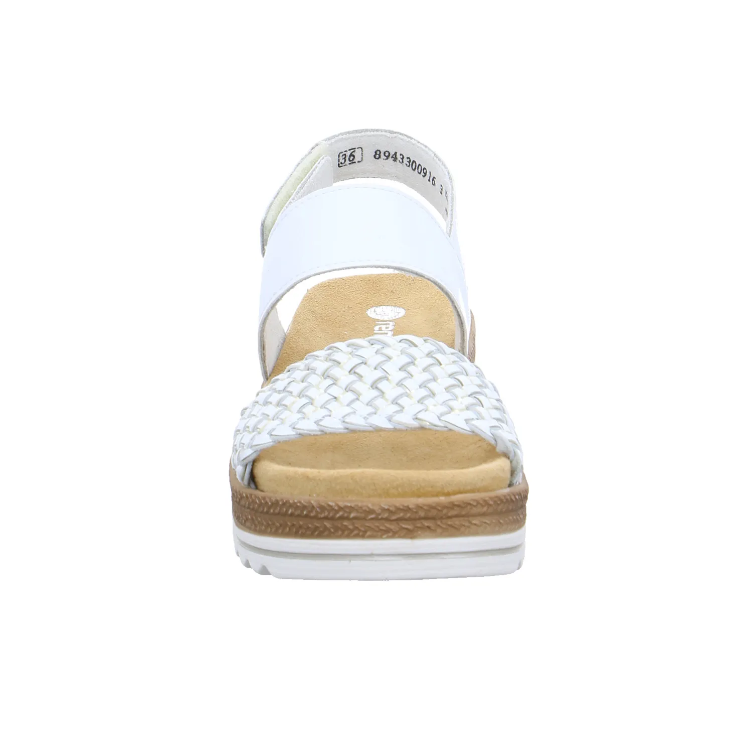 REMONTE Sandalette Weiss Leder