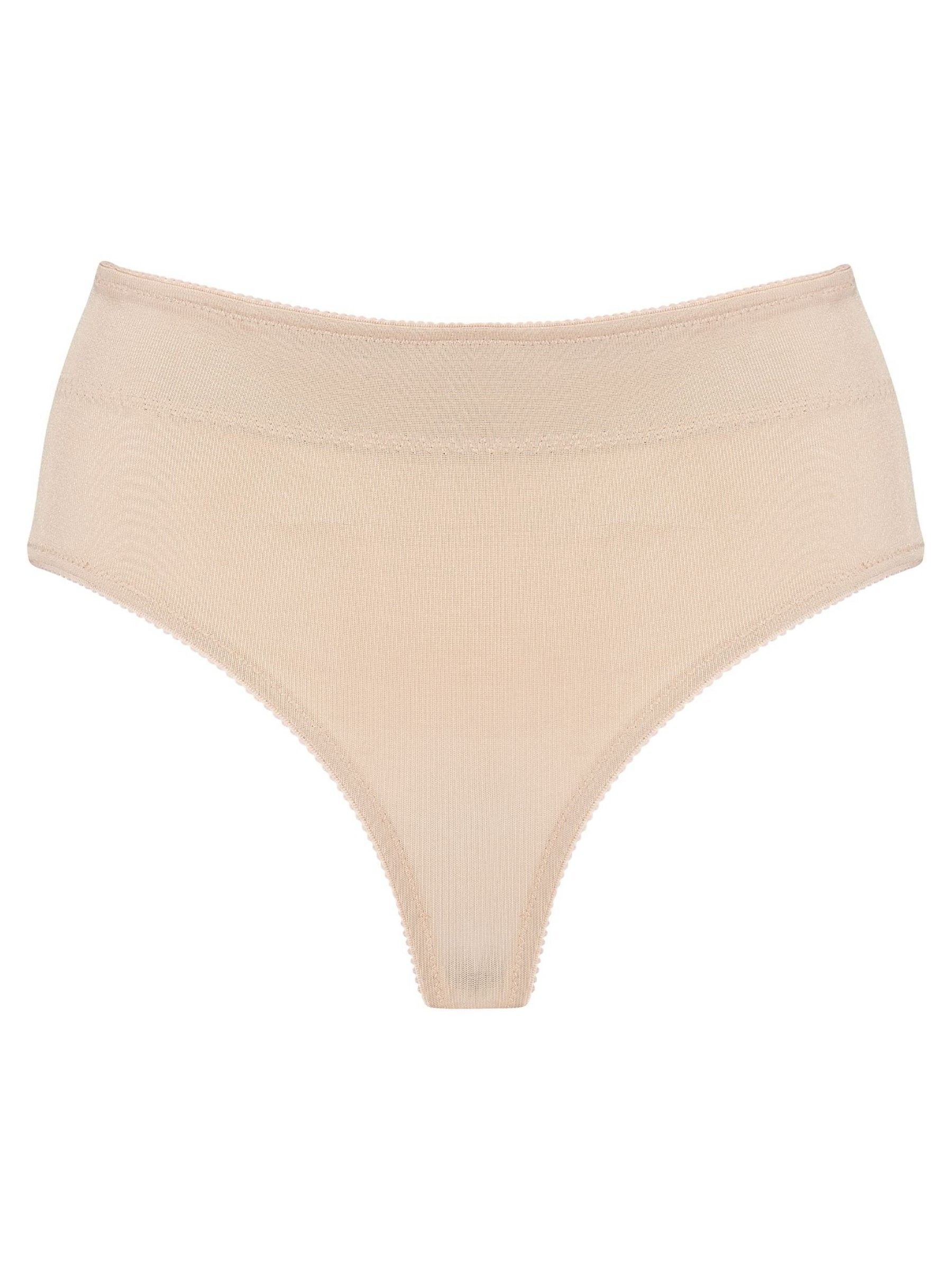 Licht beige - Pour Moi - Hourglass Shapewear sterk buikcorrigerende string