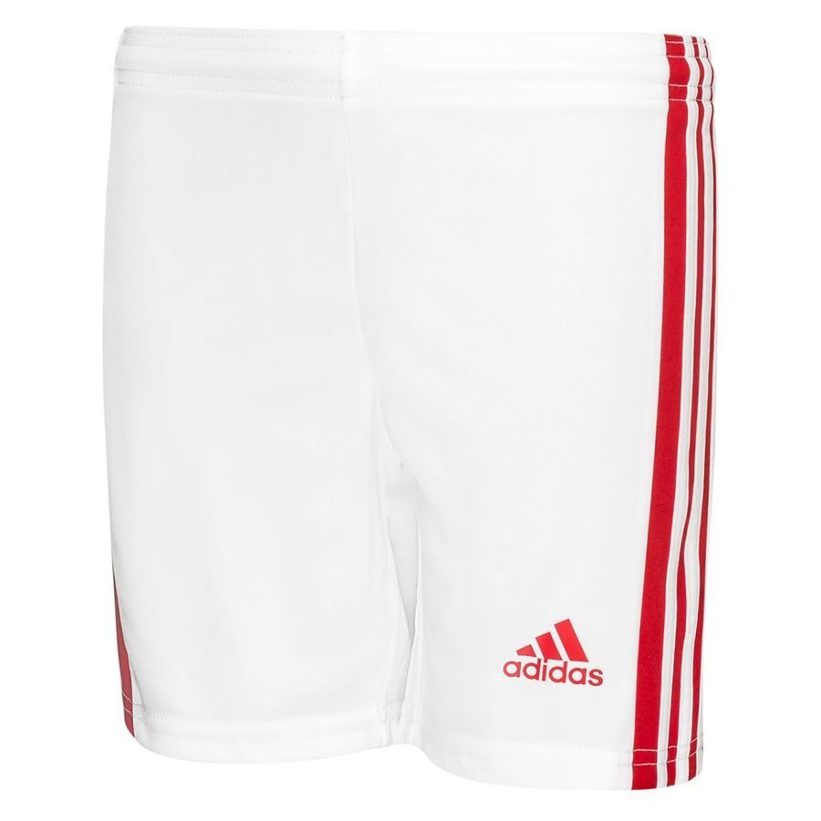 adidas Short Squadra 21 - Blanc/Rouge Enfant