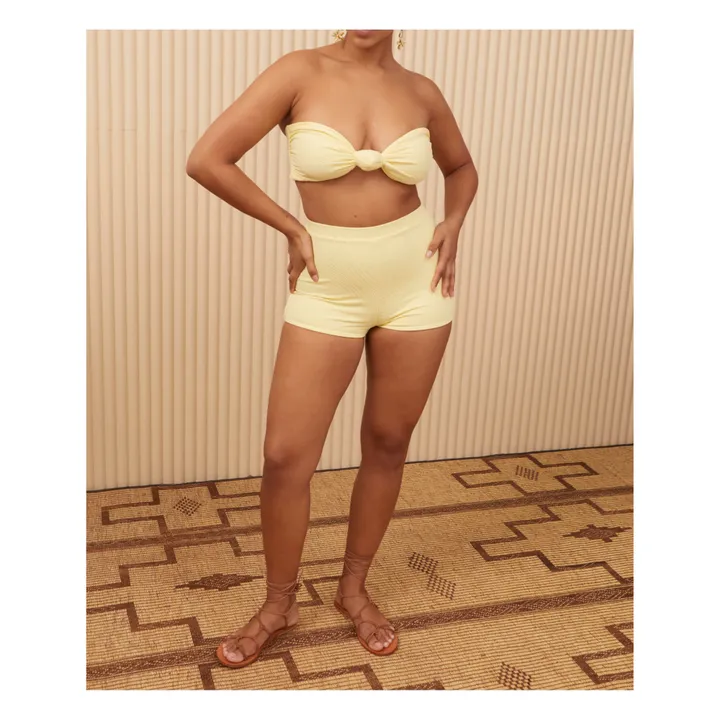 Fella Swim Haut de Maillot Hunter Texturé | Jaune