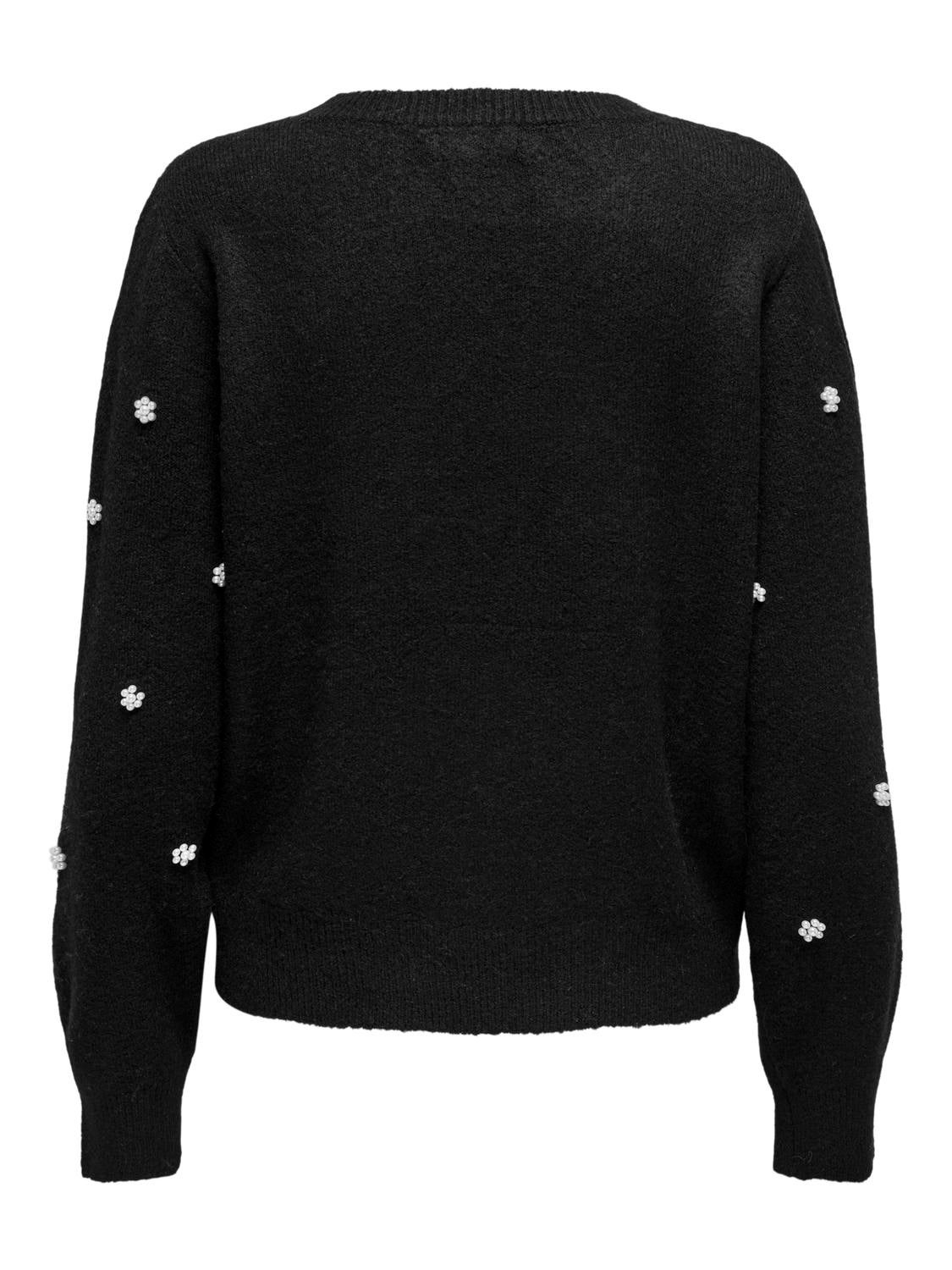 JDYBELLA Strickpullover Black