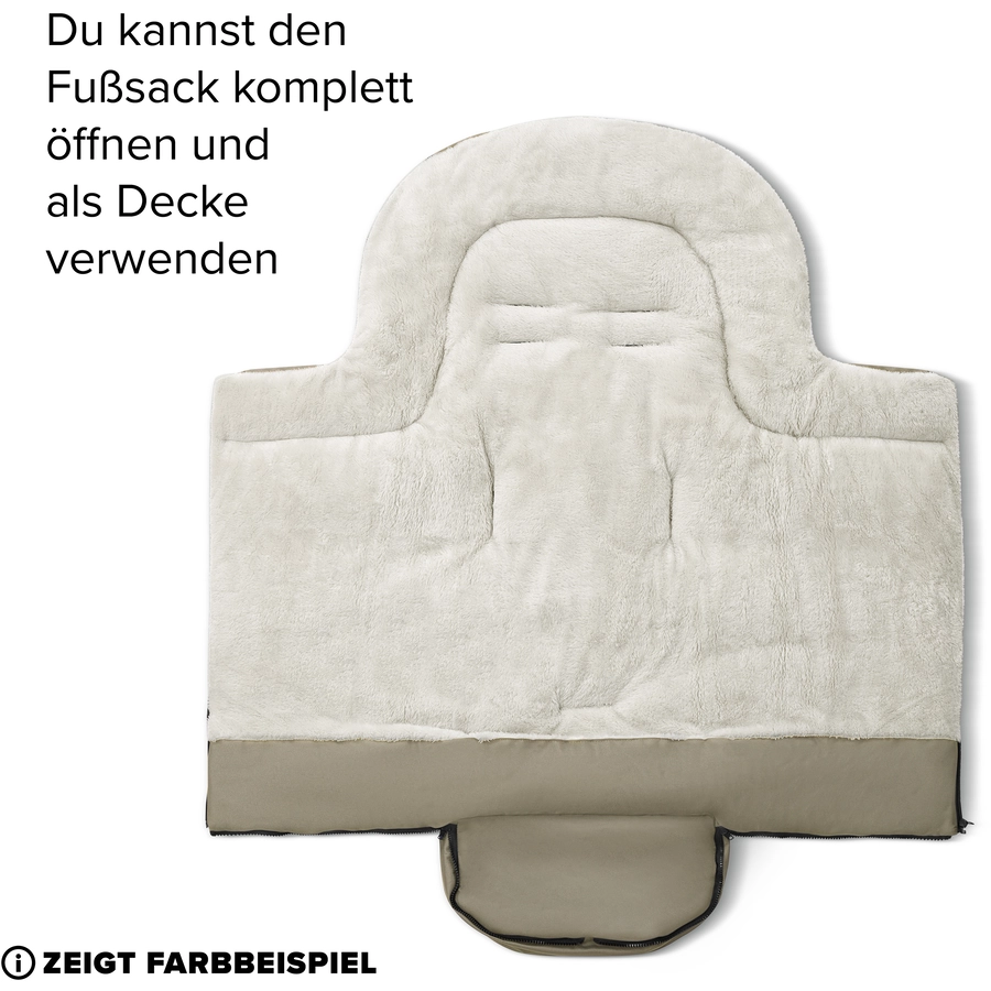ABC DESIGN Winterfußsack olive Kollektion 2024