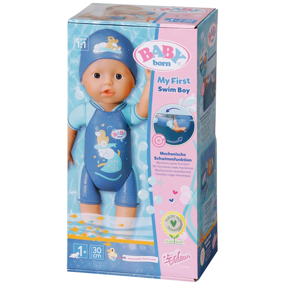 BABY geboren Mein erster Schwimmjunge 30 cm