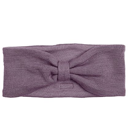 Racing Kids Pandeb?nd - Uld/bomuld - Dusty Purple m. Sl?jfe