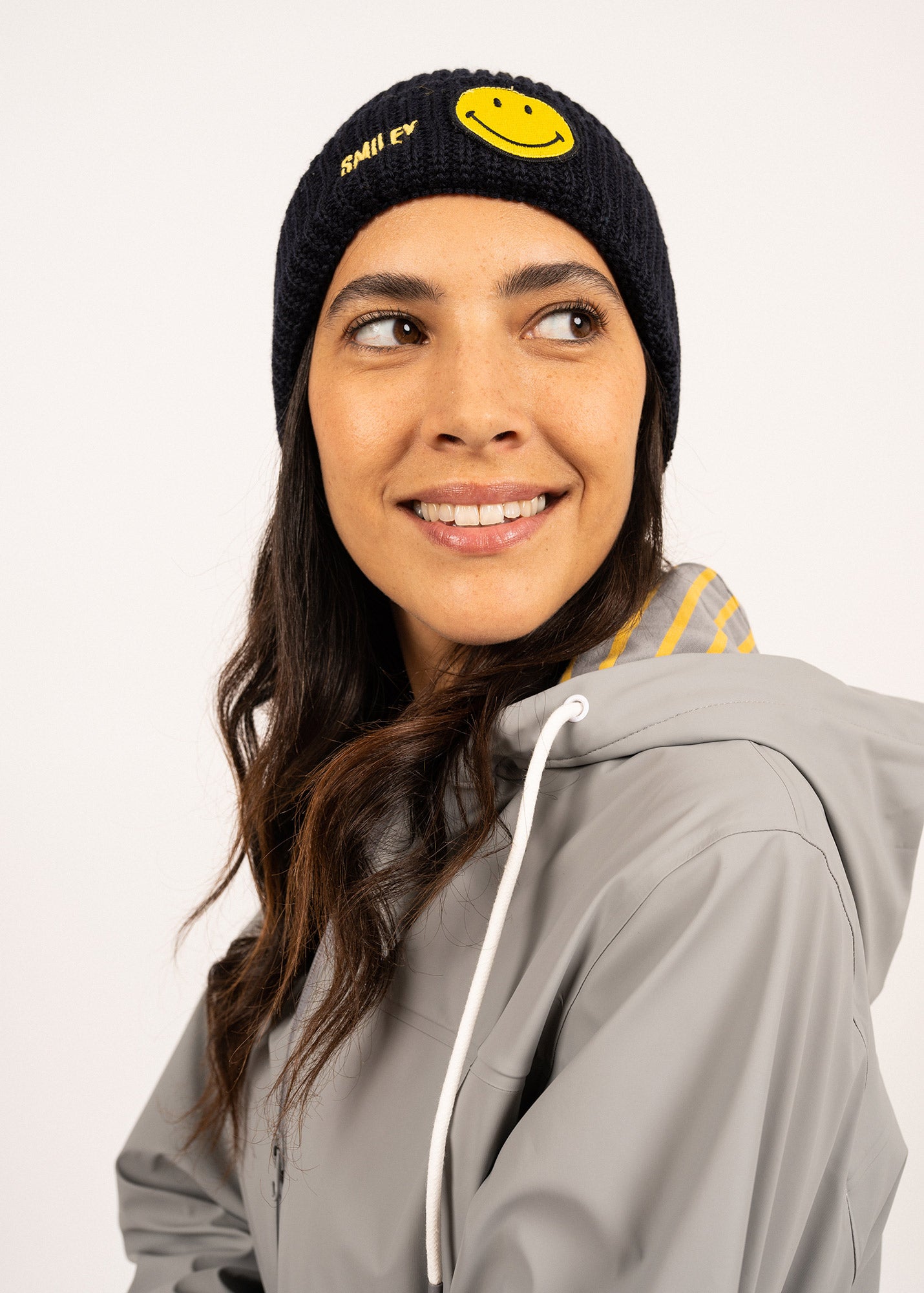 Bonnet marin en laine Smiley