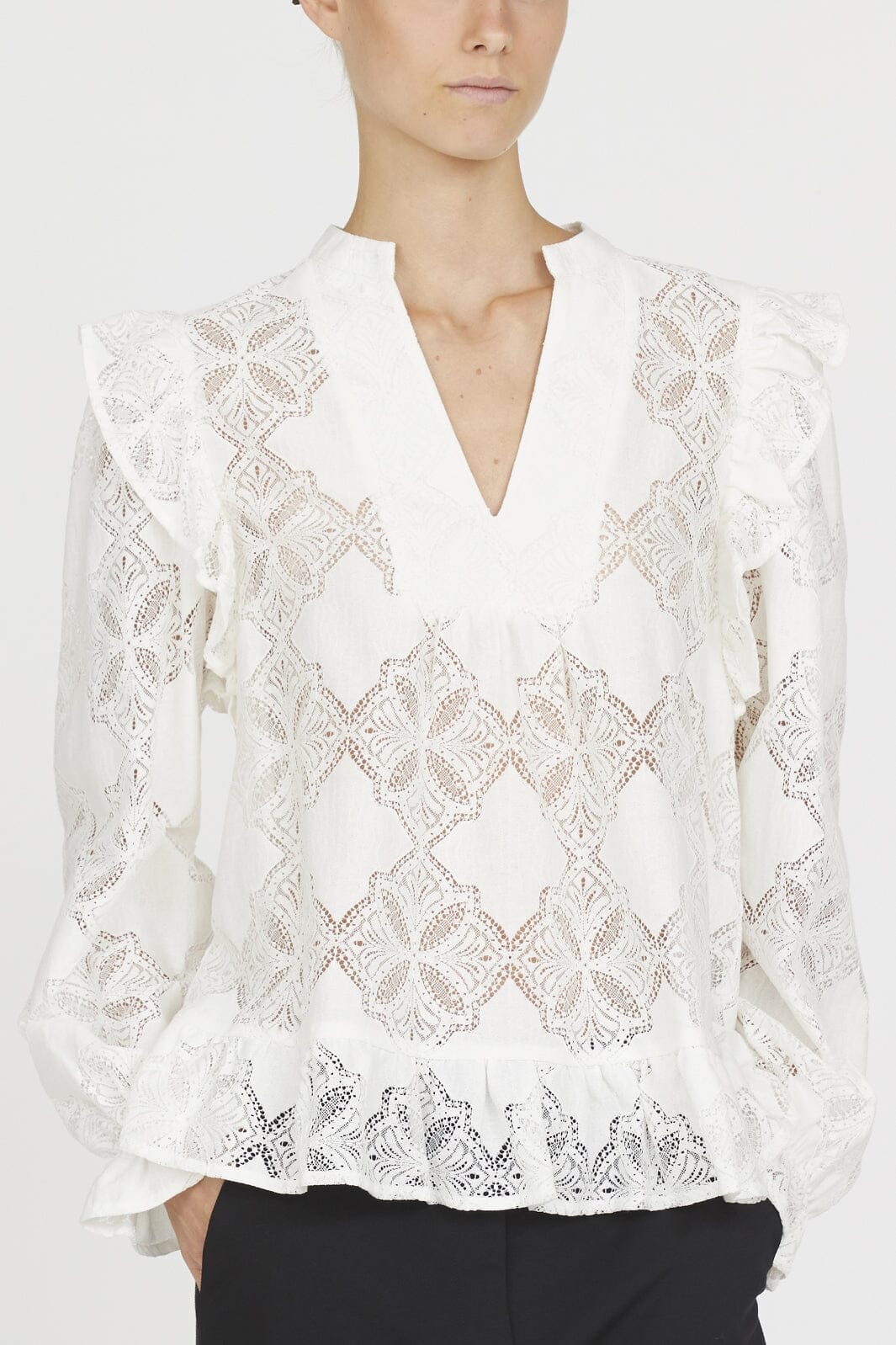 Love & Divine Love1234 18079 15 cream lace