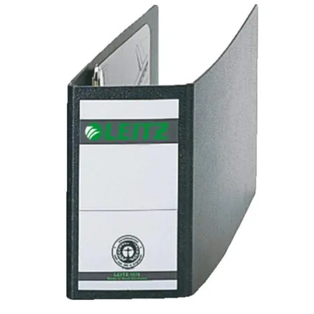 Leitz Ordner Hartpappe, A6 quer, schwarz