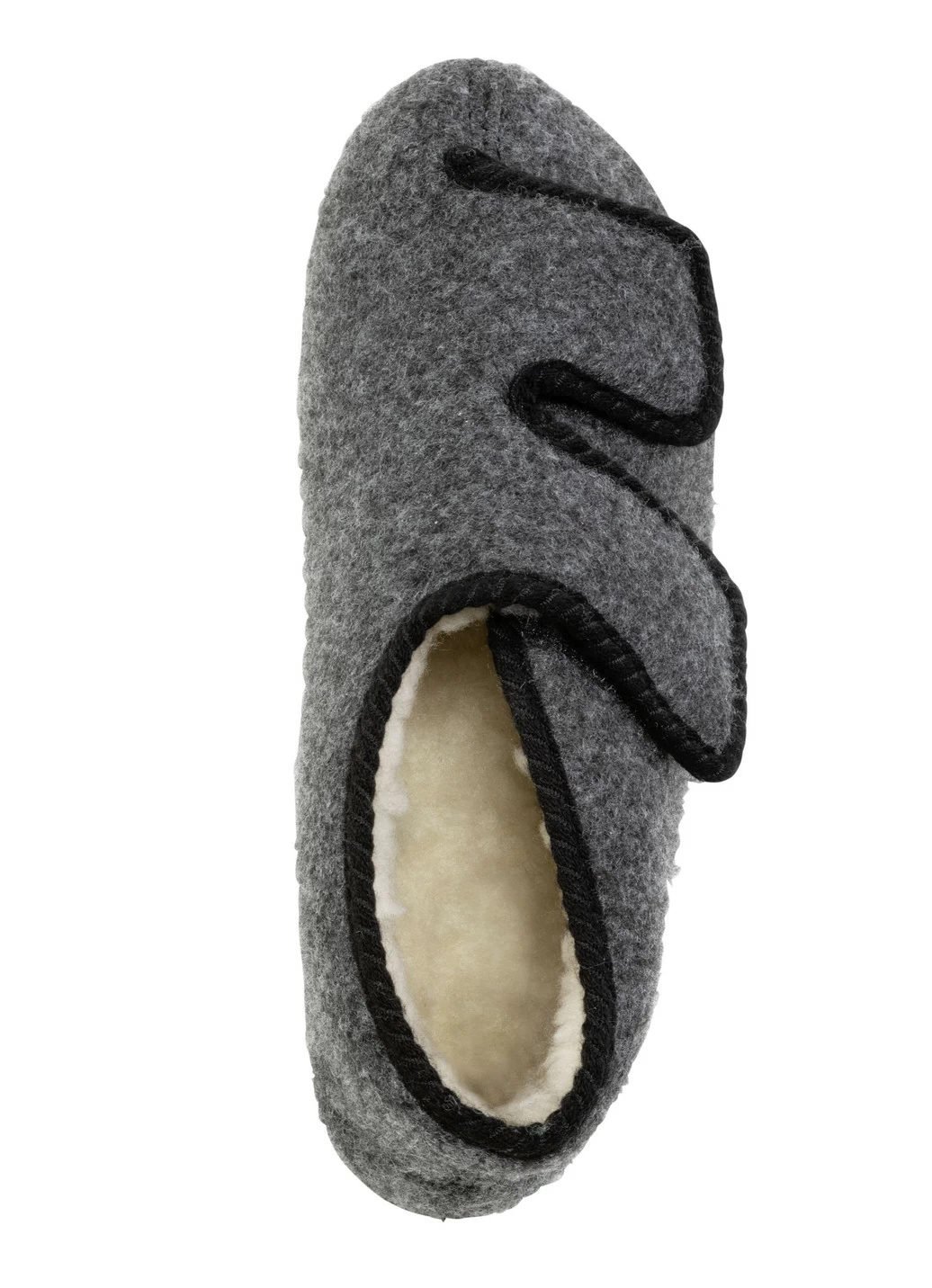 Stiefelette aus weichem Filz