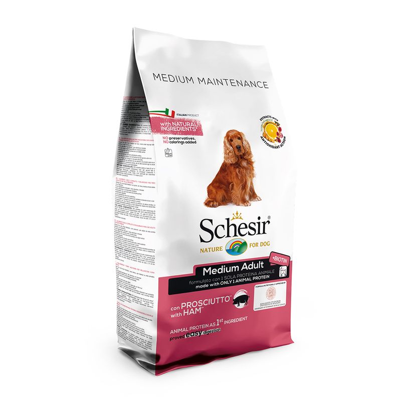 Schesir Medium/Large Maintenance jambon ✓ pas cher