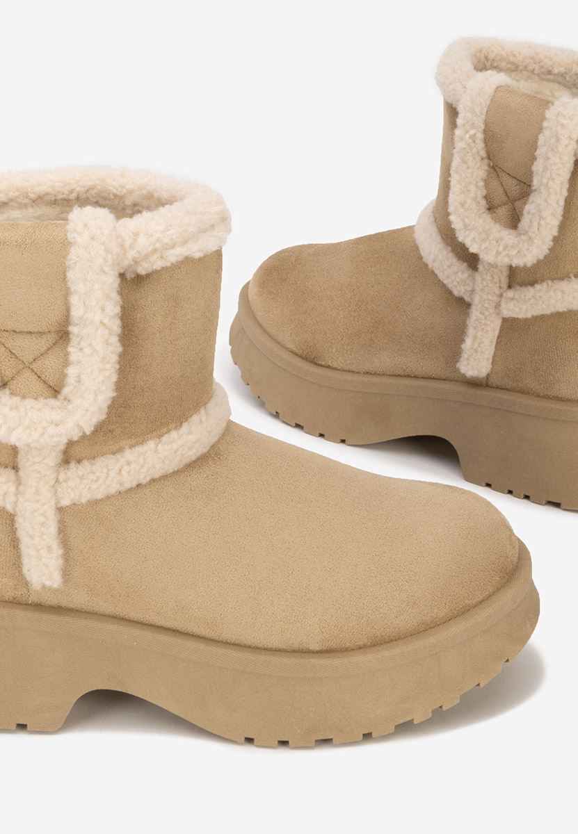 Bottes de neige femme kaki Sicona