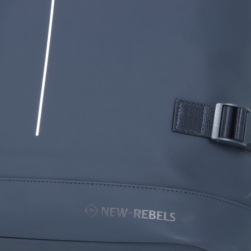 New Rebels Williams Waterproof Rolltop Rugzak Laptopvak 15,6'' Navy