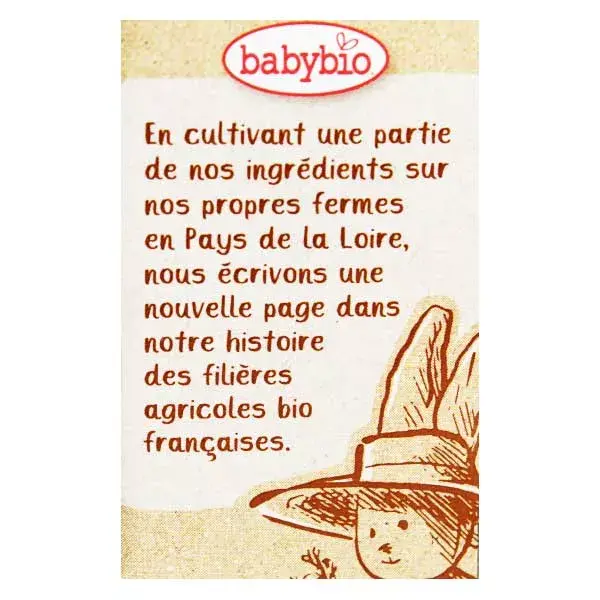 Prato de Almoço Babybio Feast com Batata-Doce, Pato e Chalota +12 meses Orgânico 230g