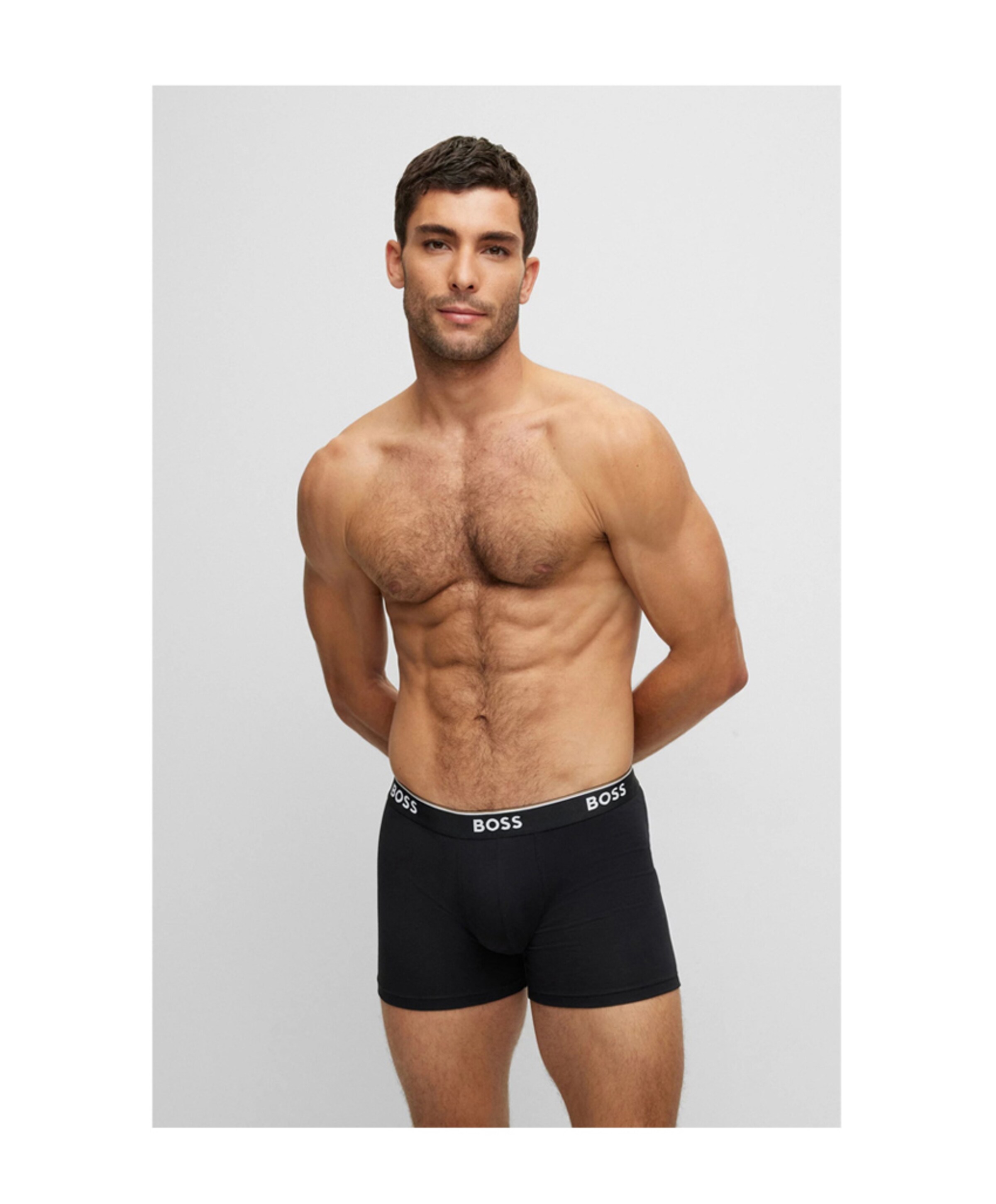 Boss Menswear Heren boxershort grijs