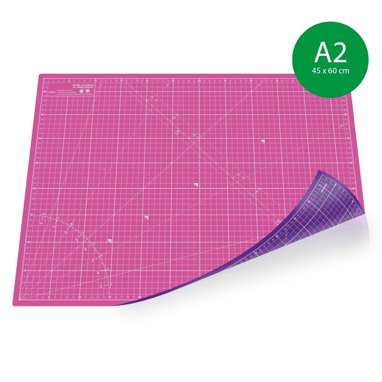 Schneidematte Hobby Line, pink/lila