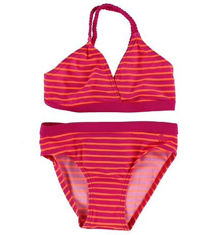 Color Kids Bikini - Vips - Pink/Orange Gestreift