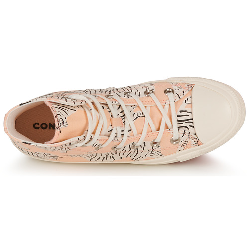 Converse - CHUCK TAYLOR ALL STAR-ANIMAL ABSTRACT - Rose / Blanc / Noir