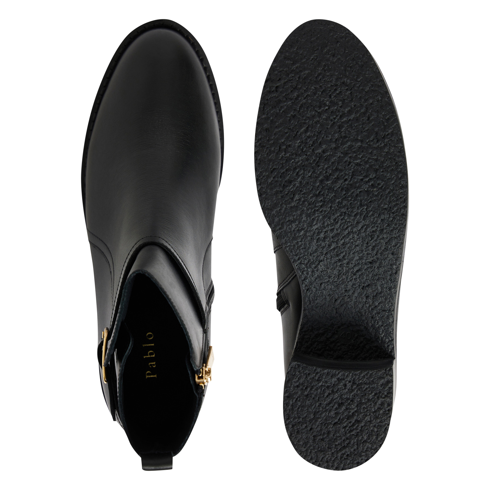 PAUL - Bottines en cuir | Noir