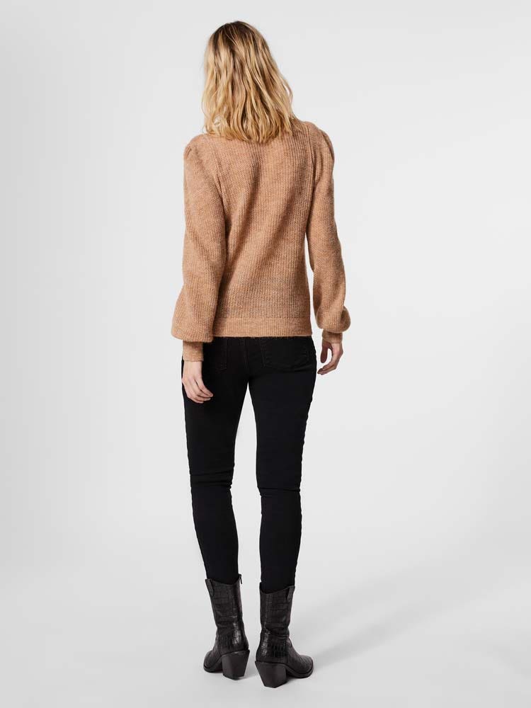 Vero Moda  VMRADELLA LS O-NECK BLOUSE GA BOO
