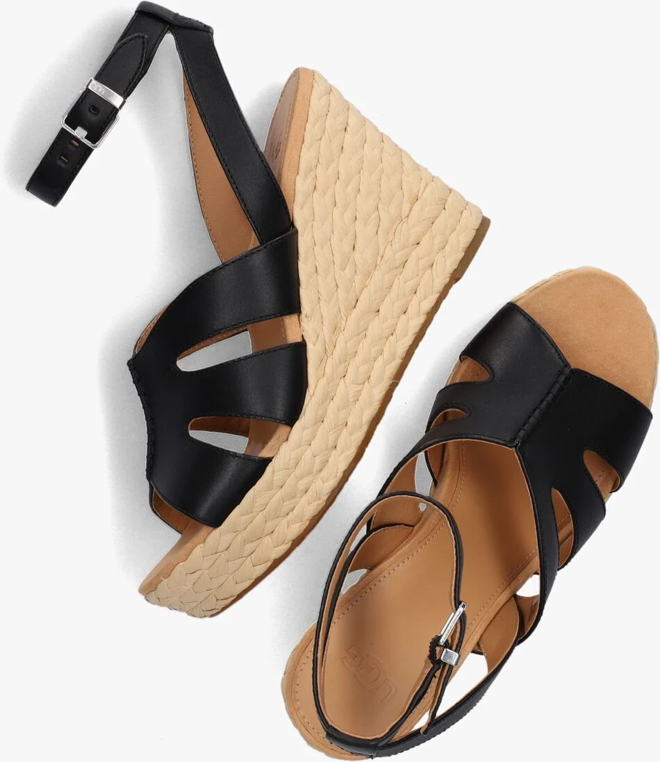 UGG zwarte ugg sandalen w careena